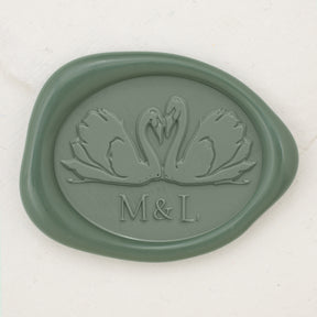 Swan Duo Monogram Wax Seals