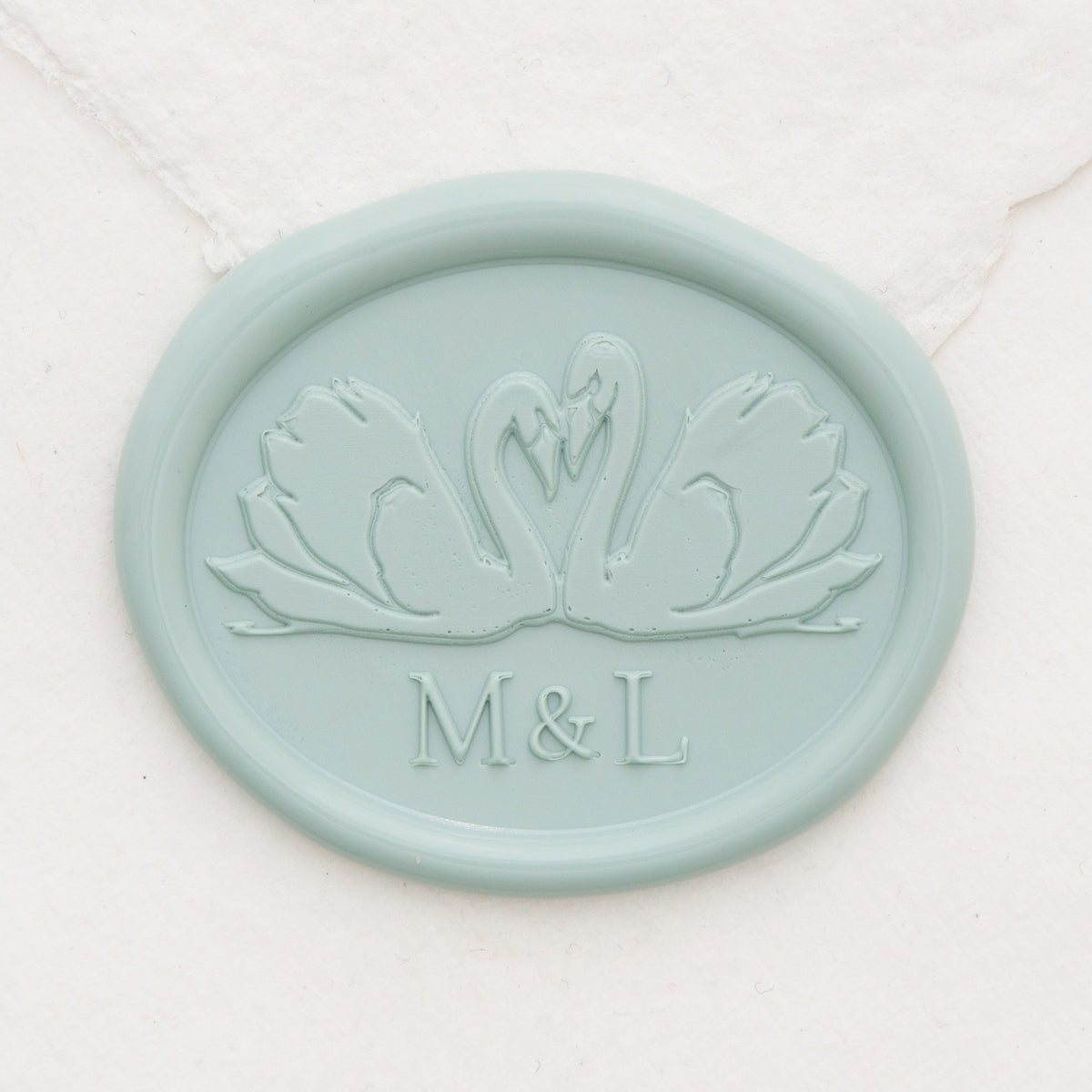 Swan Duo Monogram Wax Seals