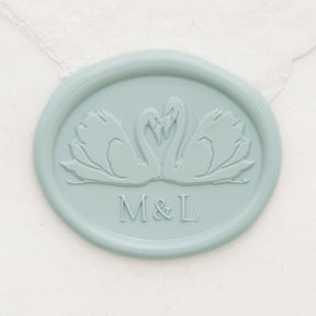 Swan Duo Monogram Wax Seals