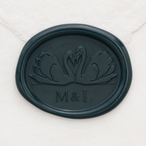 Swan Duo Monogram Wax Seals