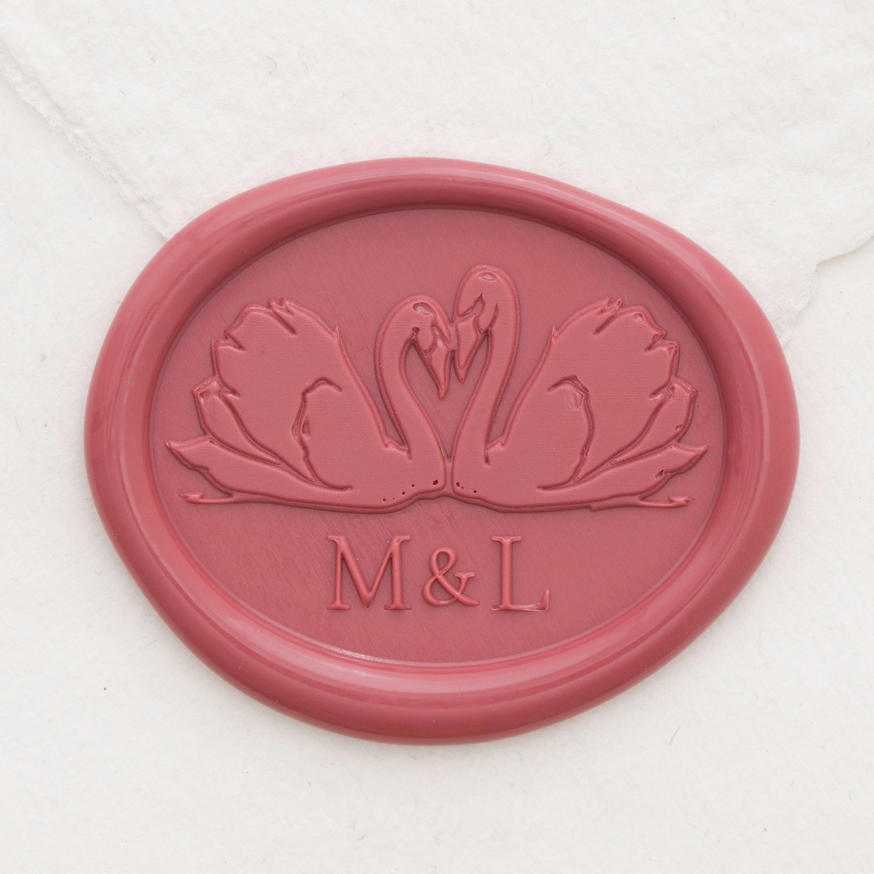 Swan Duo Monogram Wax Seals