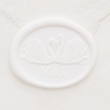 Swan Duo Monogram Wax Seals