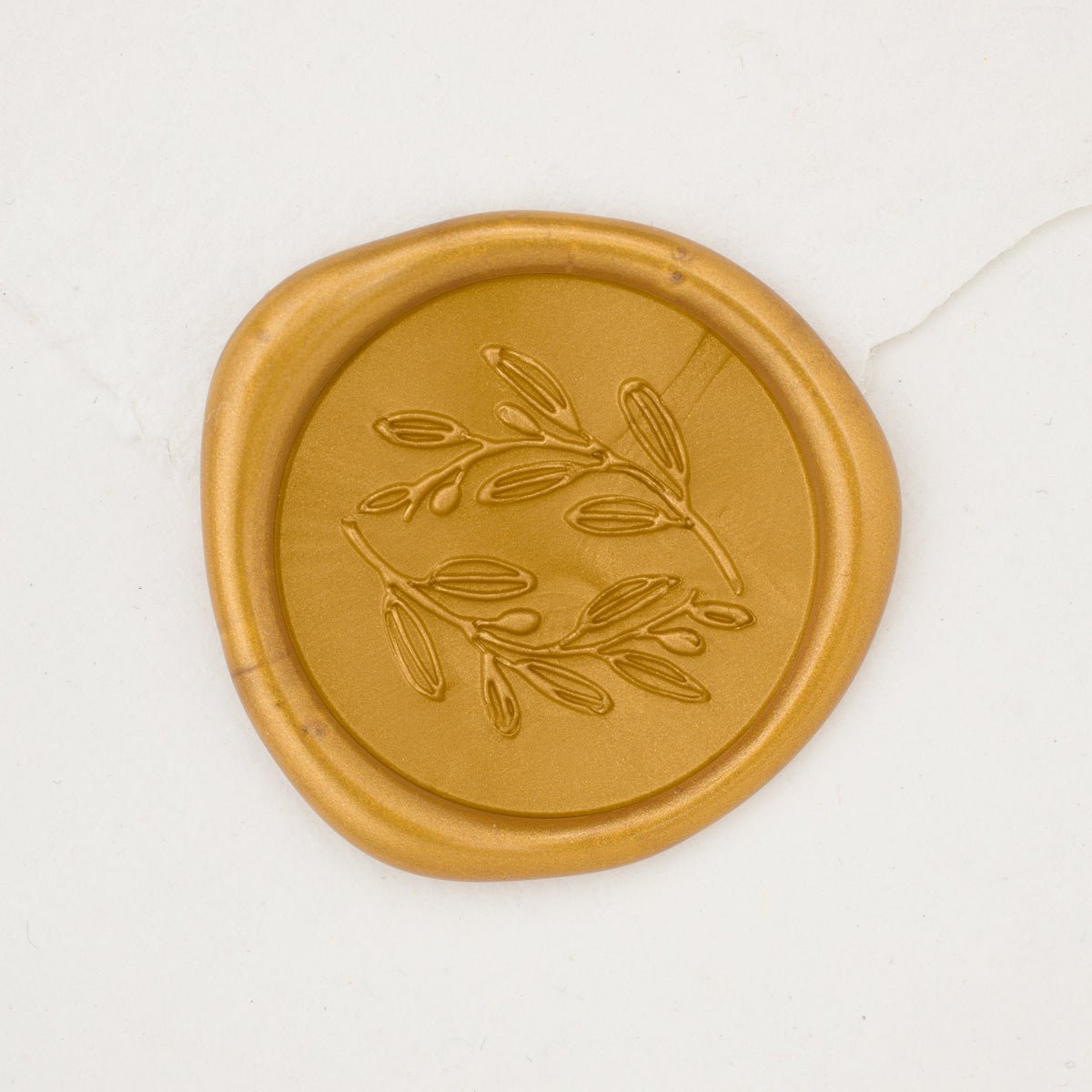 Olive Wreath Wax Seals