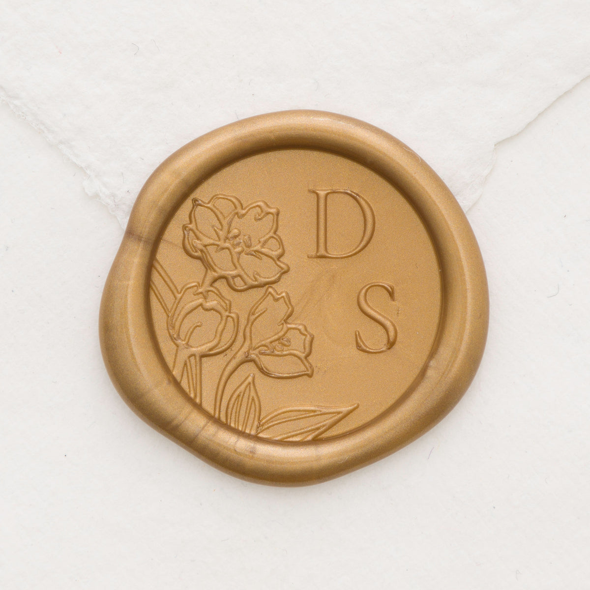 Tulips Monogram Wax Seals