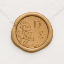 Tulips Monogram Wax Seals