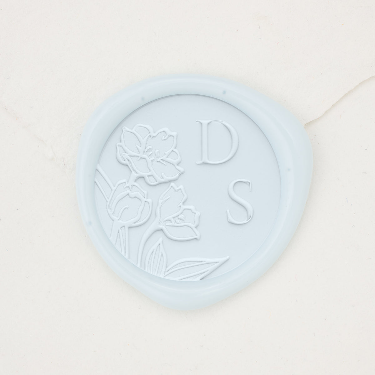 Tulips Monogram Wax Seals