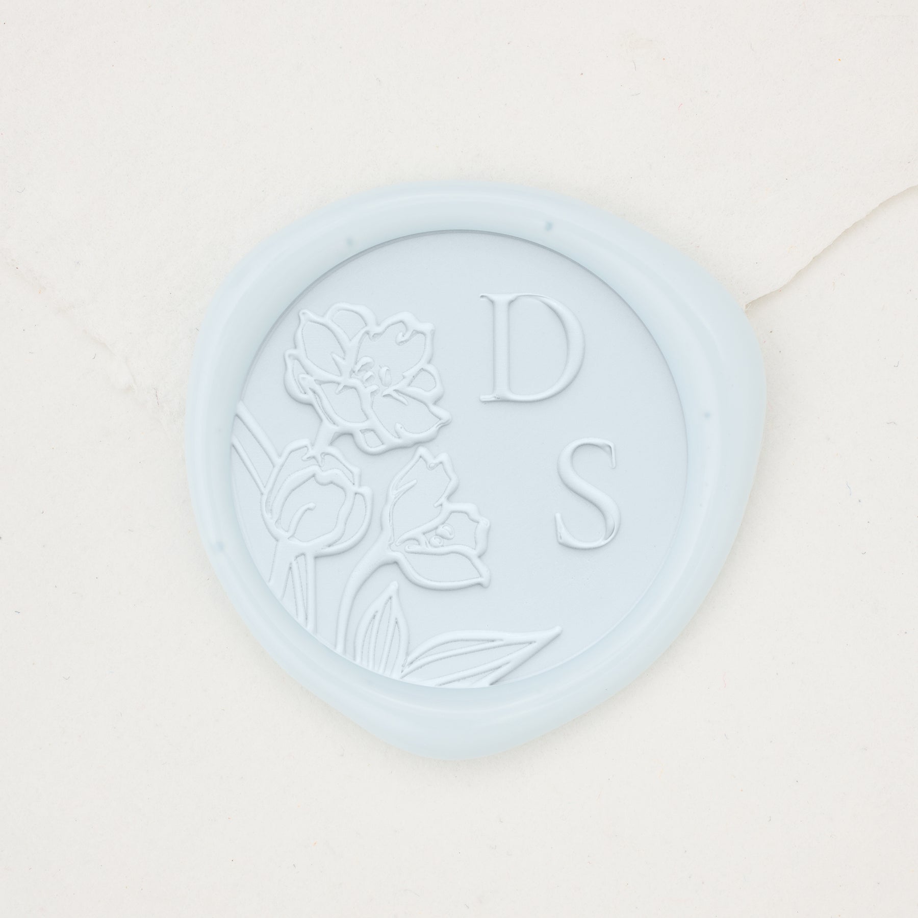 Tulips Monogram Wax Seals