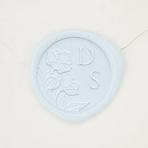 Tulips Monogram Wax Seals