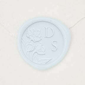 Tulips Monogram Wax Seals