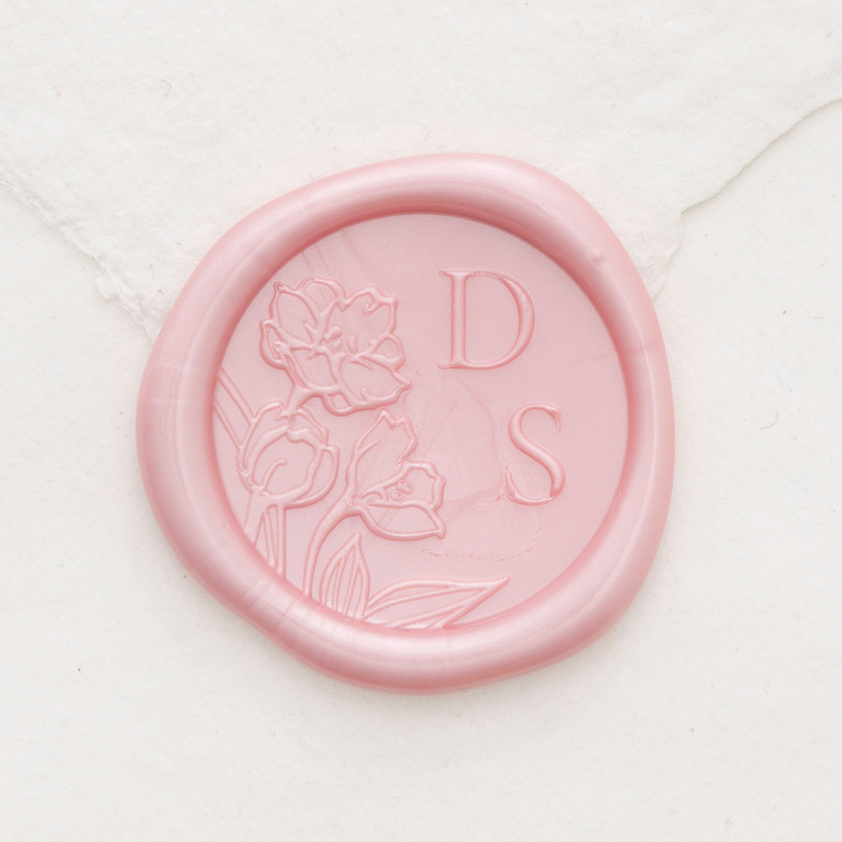 Tulips Monogram Wax Seals