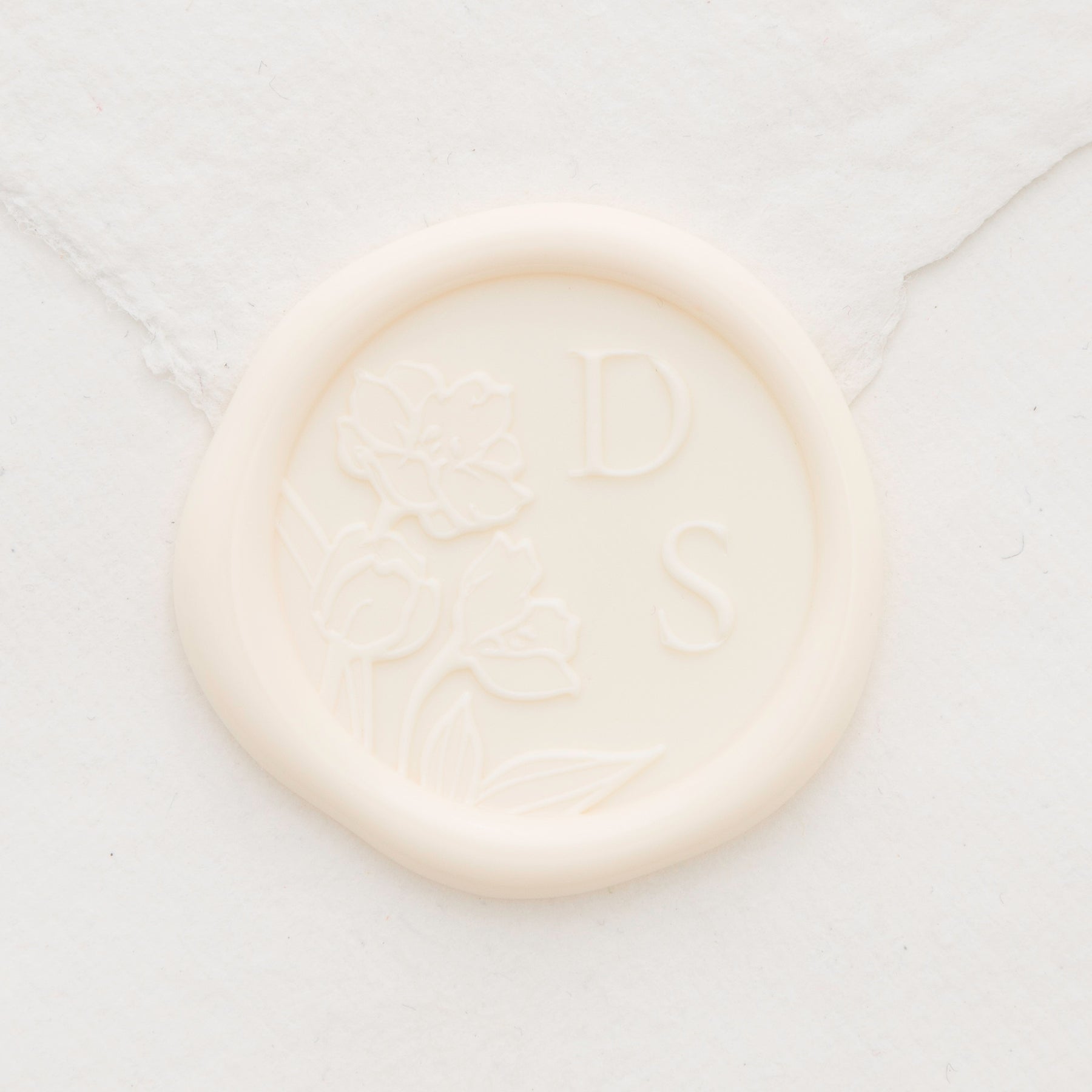 Tulips Monogram Wax Seals