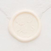 Tulips Monogram Wax Seals