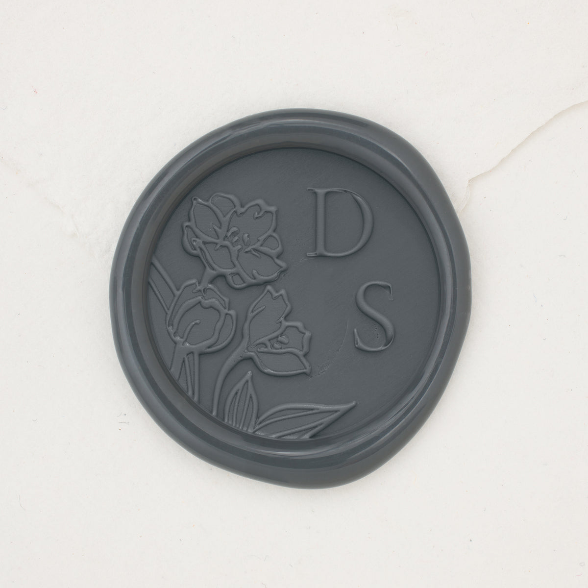 Tulips Monogram Wax Seals