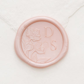 Tulips Monogram Wax Seals