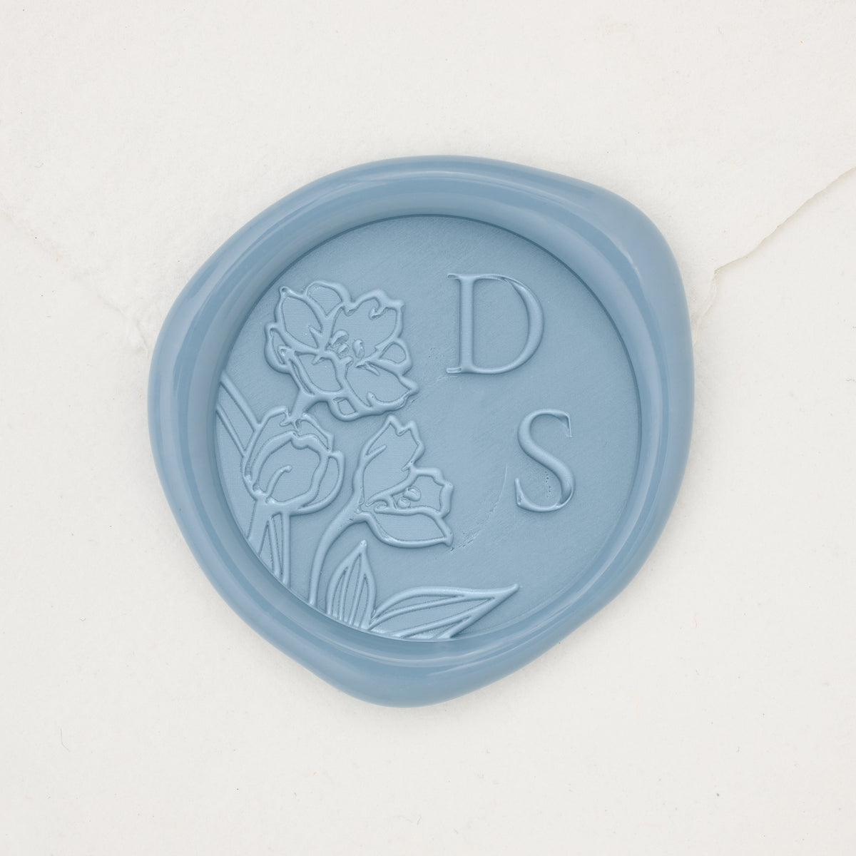 Tulips Monogram Wax Seals