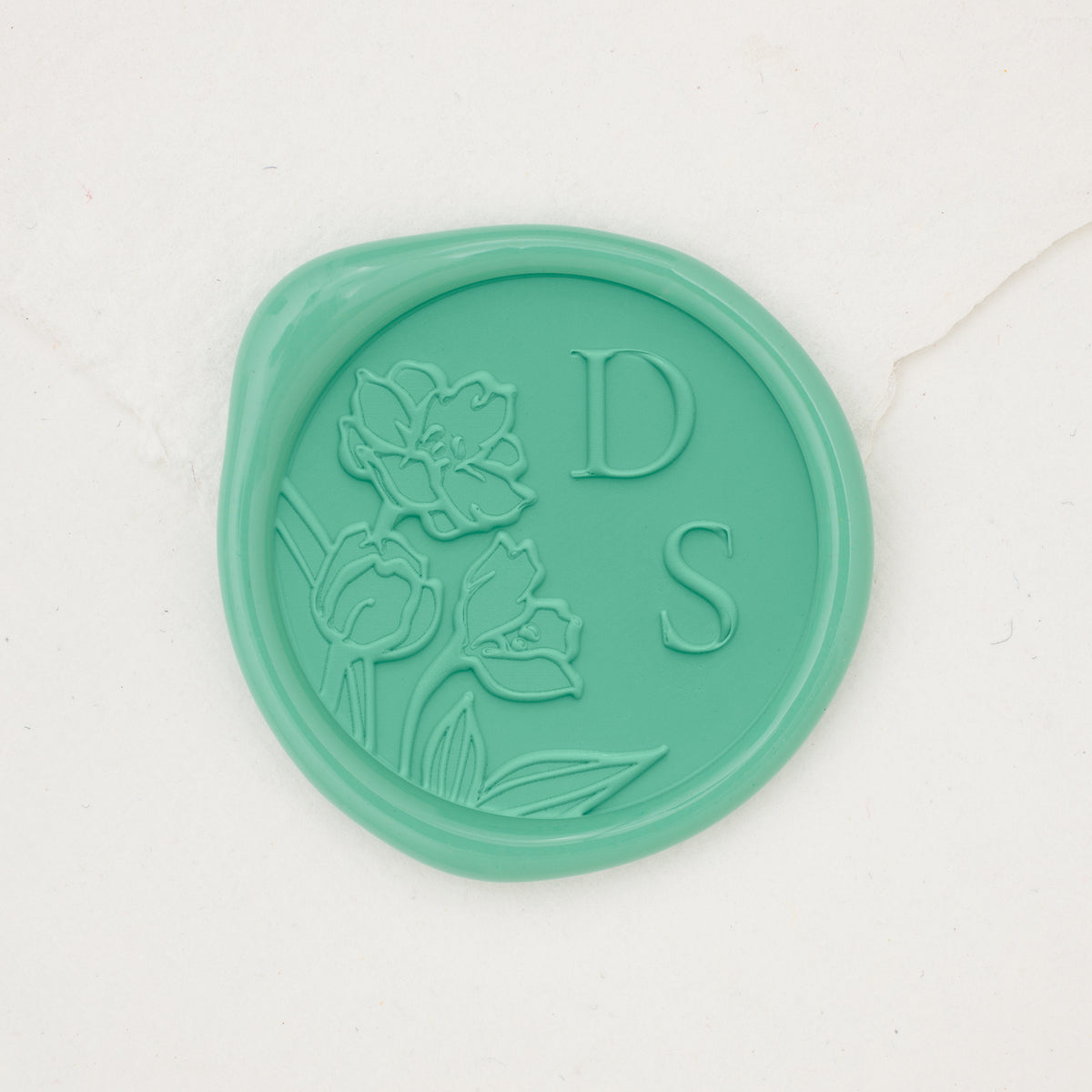 Tulips Monogram Wax Seals