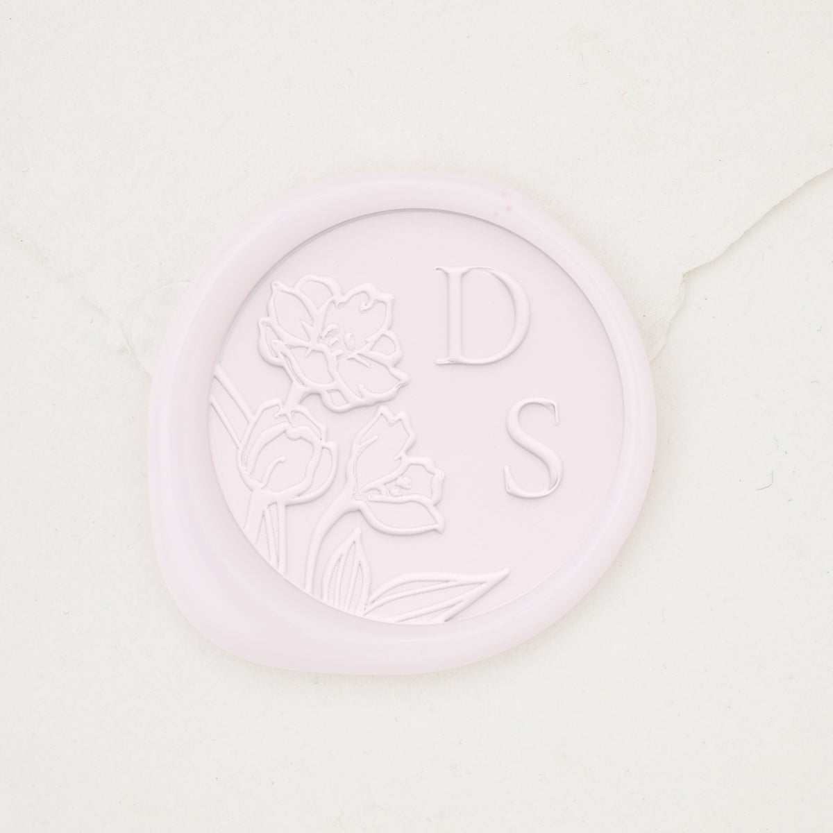 Tulips Monogram Wax Seals