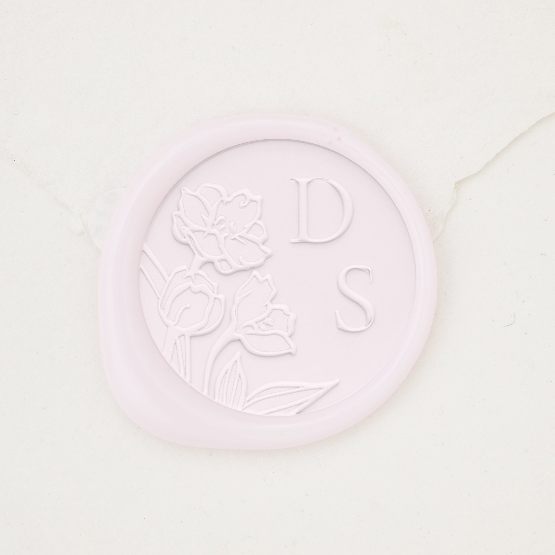 Tulips Monogram Wax Seals