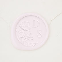 Tulips Monogram Wax Seals