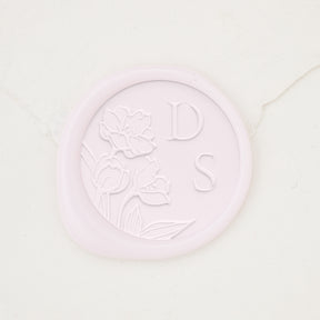 Tulips Monogram Wax Seals