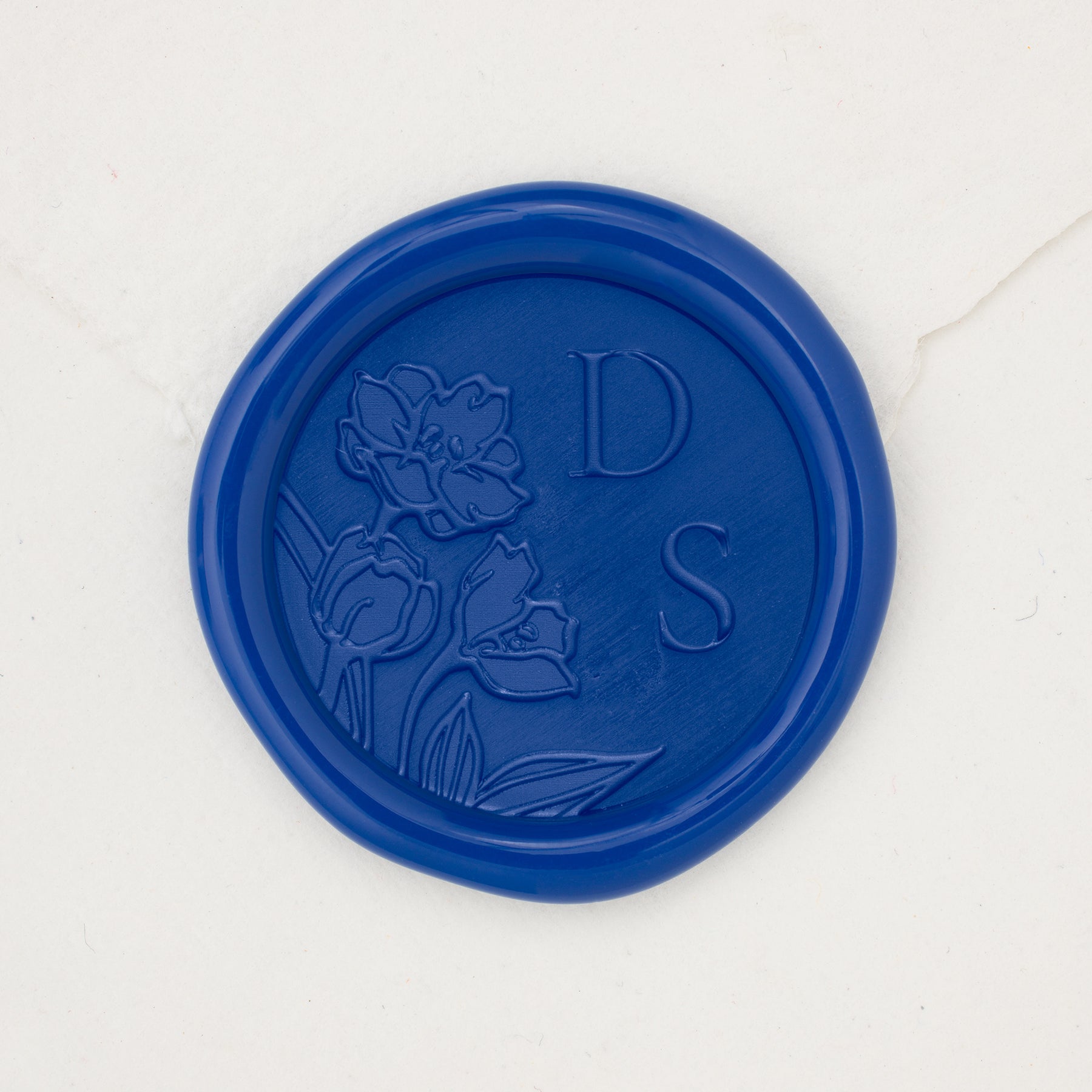 Tulips Monogram Wax Seals