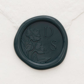 Tulips Monogram Wax Seals