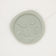 Tulips Monogram Wax Seals