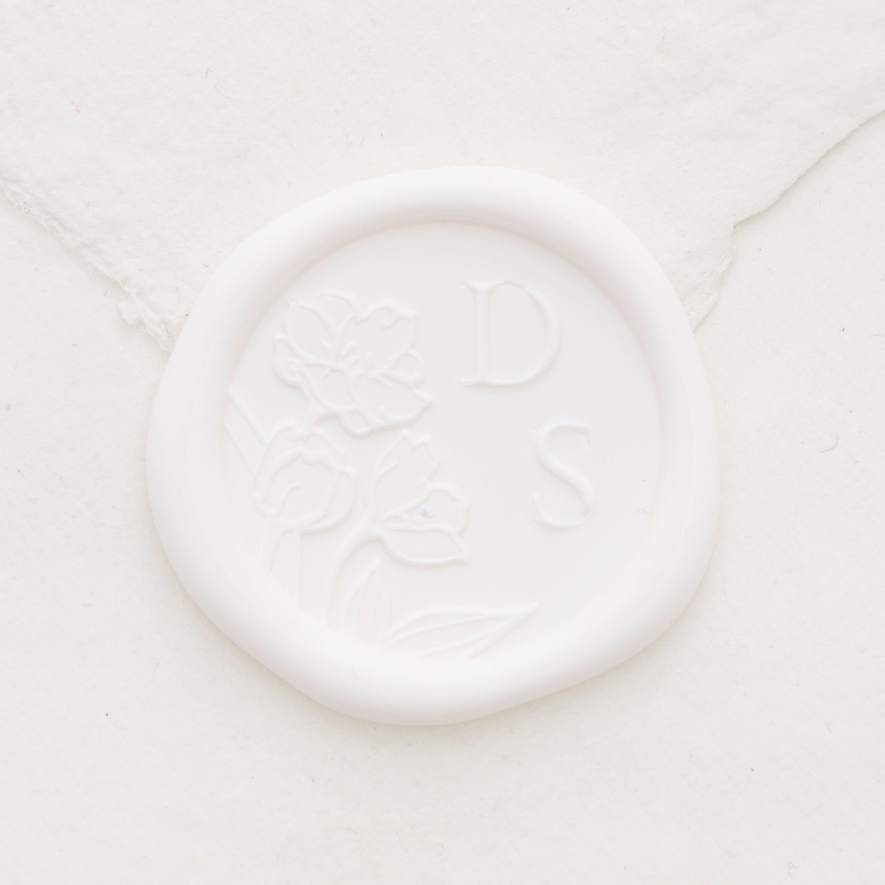 Tulips Monogram Wax Seals