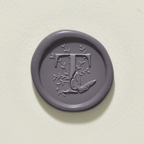 Meadow Single Initial Wax Seal