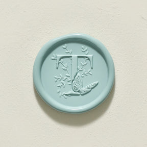 Meadow Single Initial Wax Seals