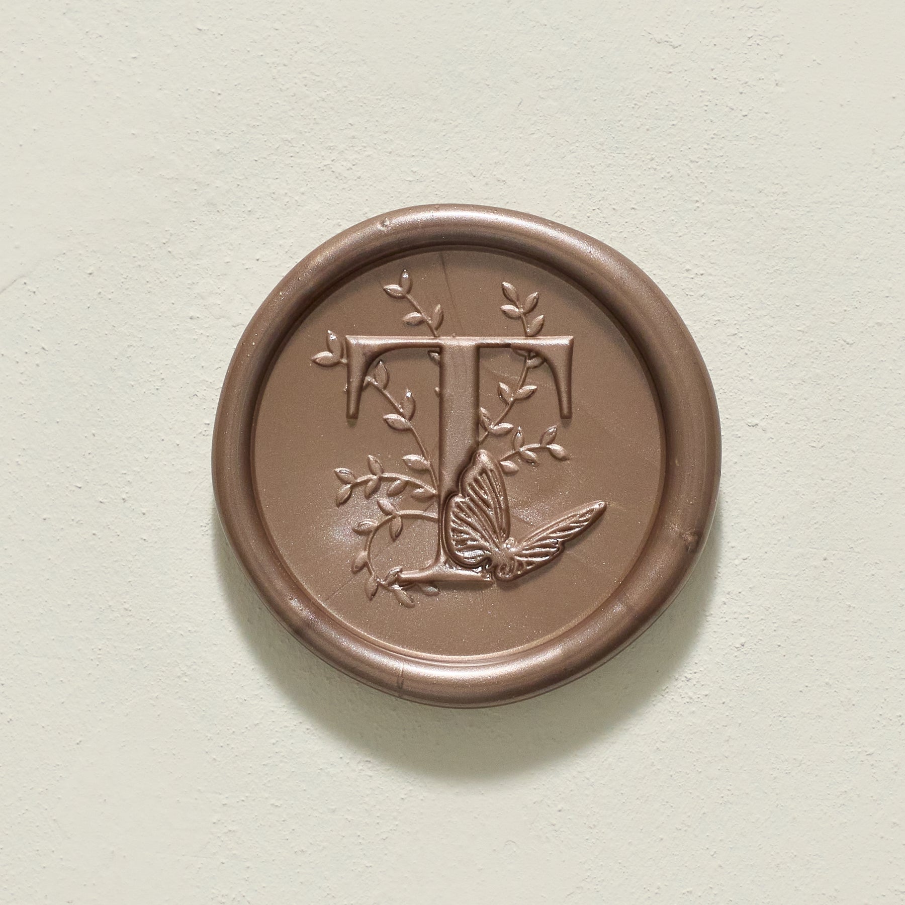 Meadow Single Initial Wax Seals