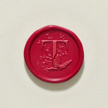 Meadow Single Initial Wax Seal