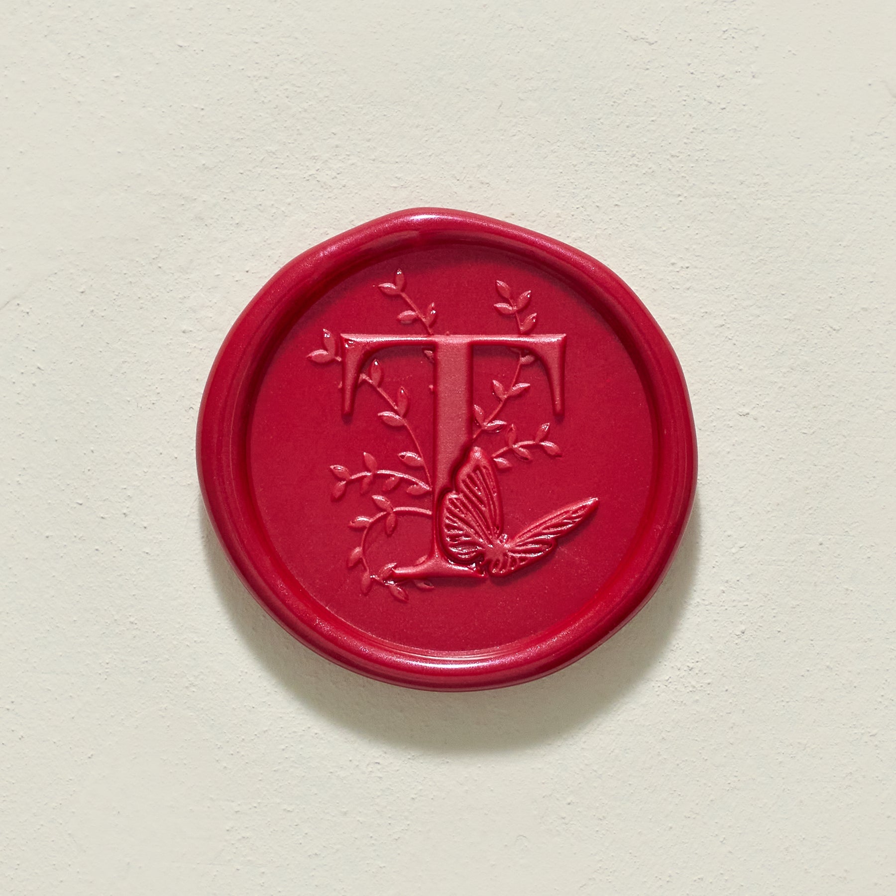 Meadow Single Initial Wax Seals