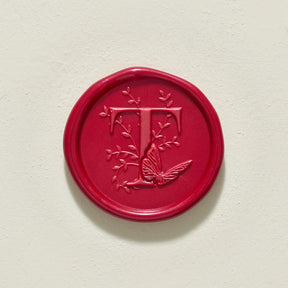 Meadow Single Initial Wax Seals