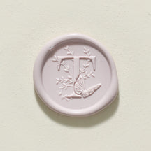 Meadow Single Initial Wax Seal