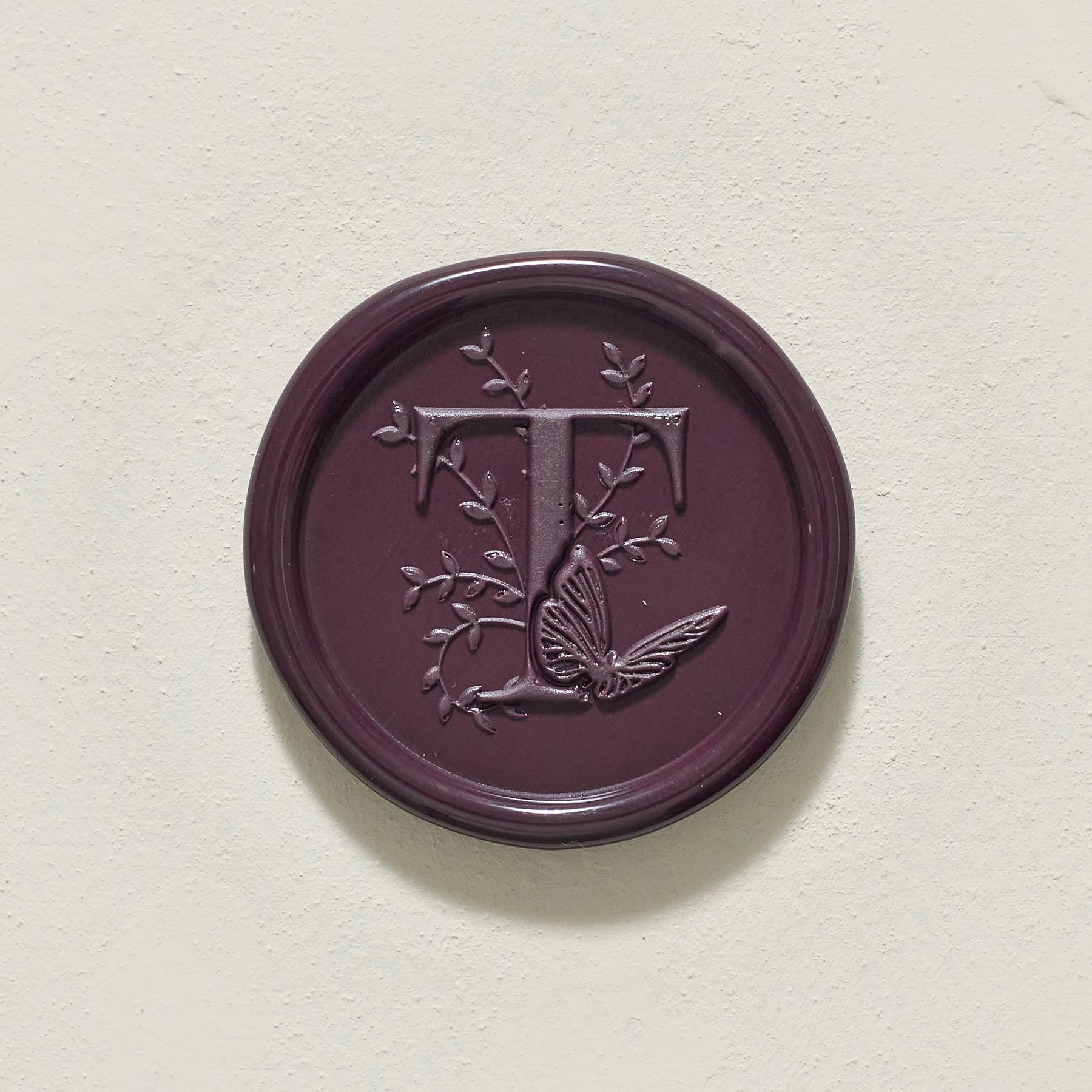 Meadow Single Initial Wax Seal