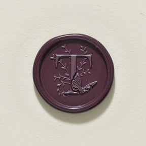 Meadow Single Initial Wax Seal