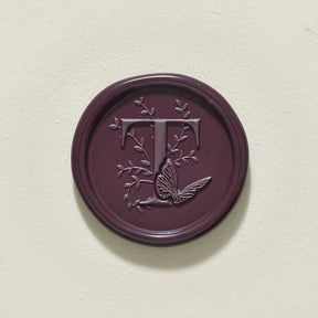 Meadow Single Initial Wax Seals