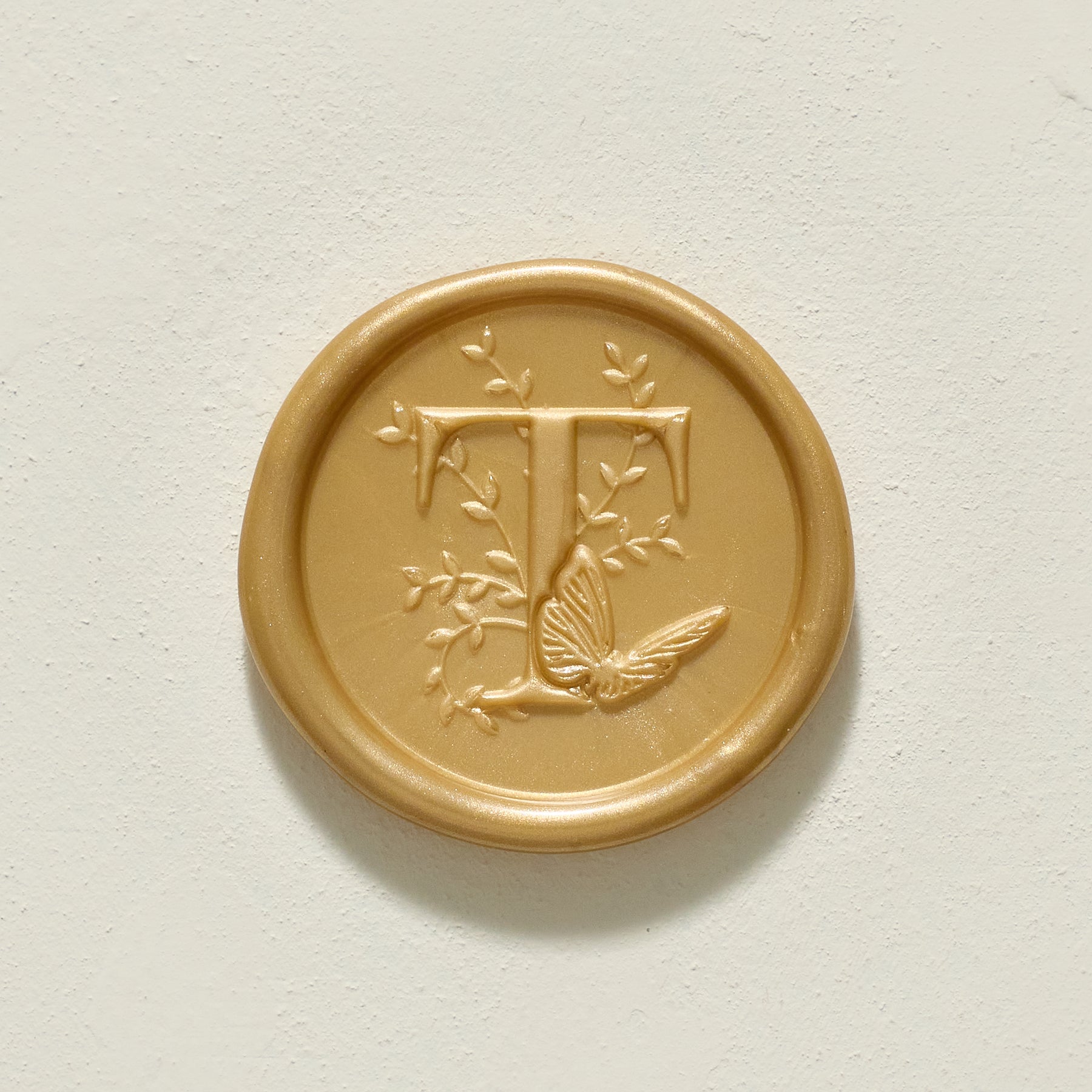 Meadow Single Initial Wax Seal