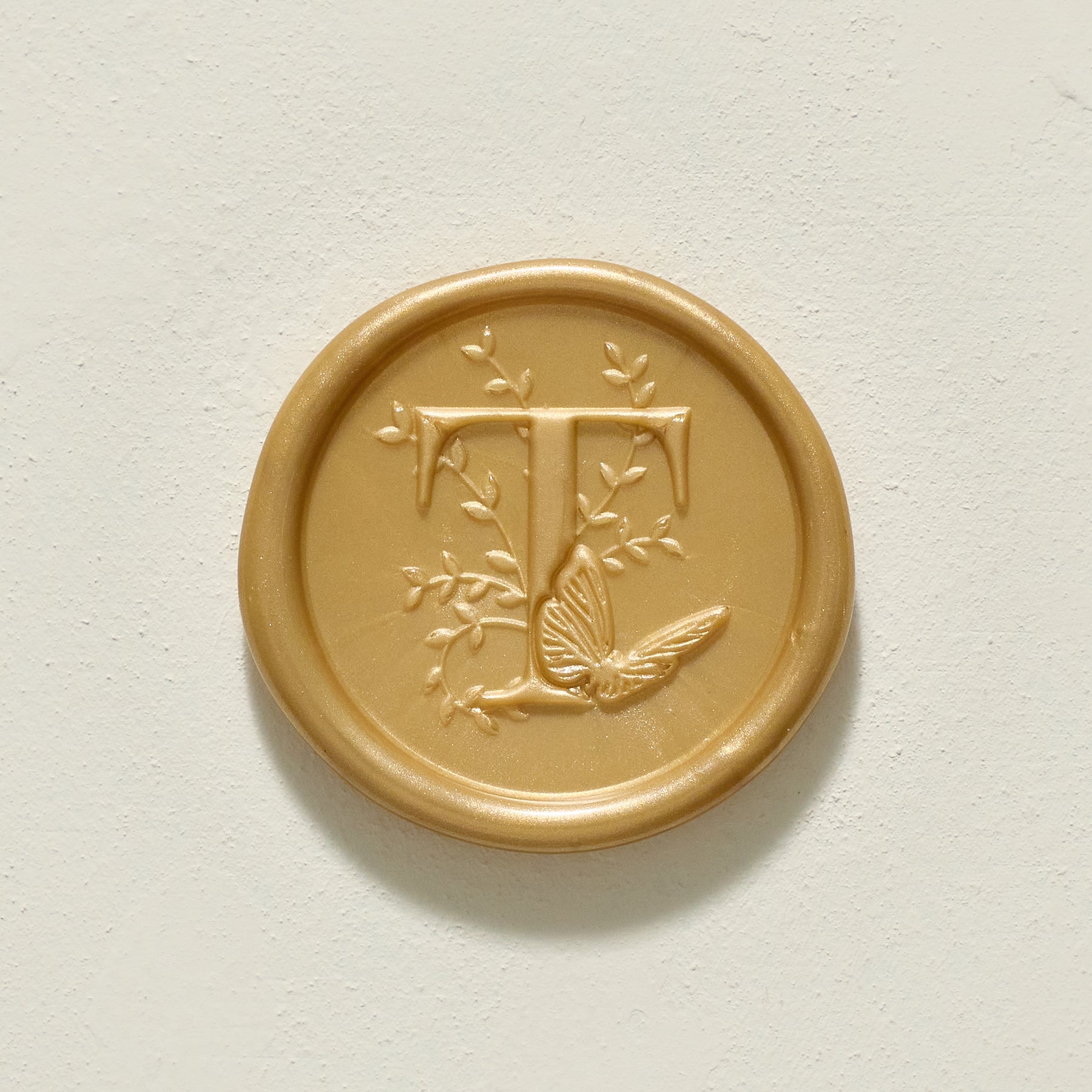 Meadow Single Initial Wax Seals