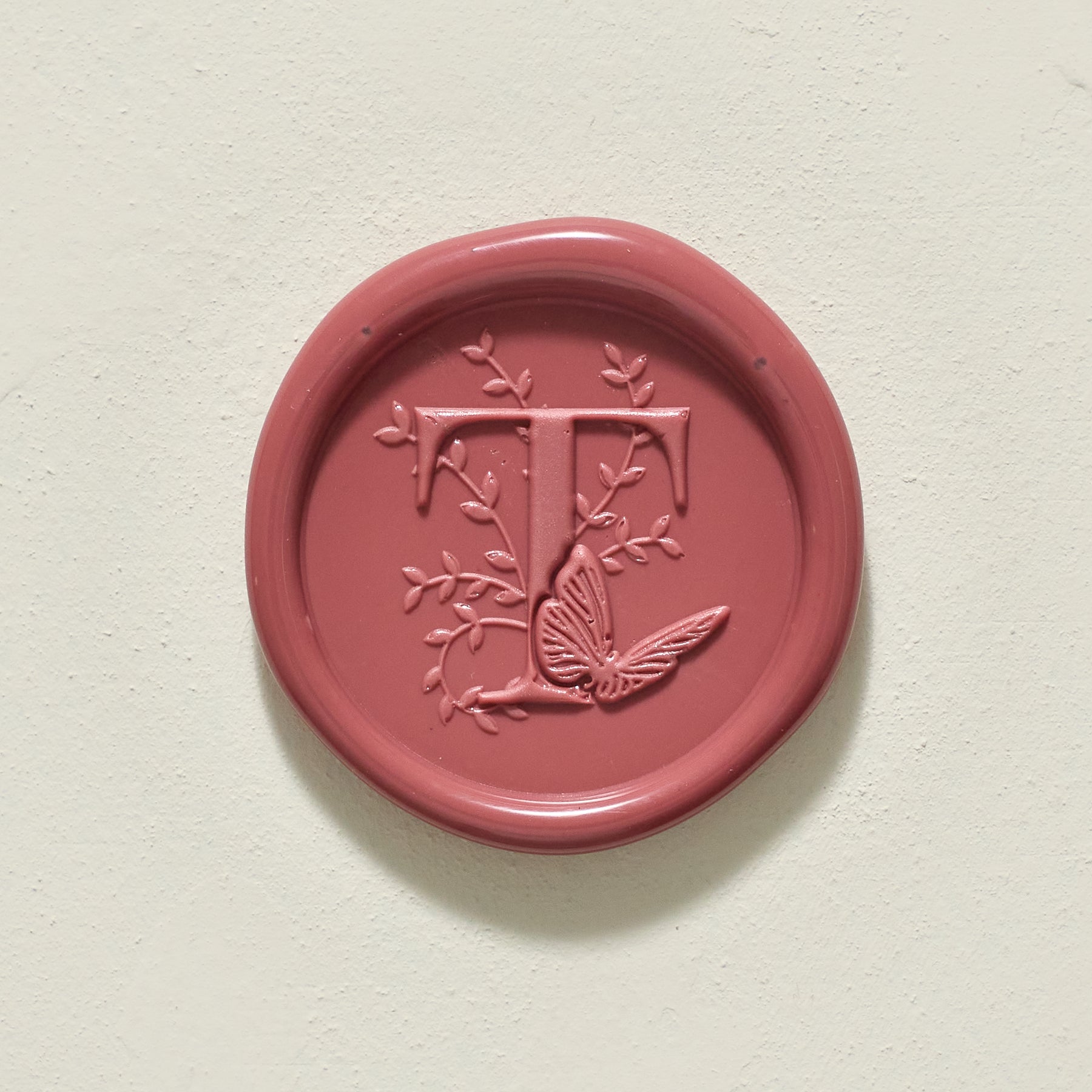 Meadow Single Initial Wax Seal