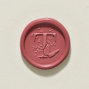 Meadow Single Initial Wax Seal