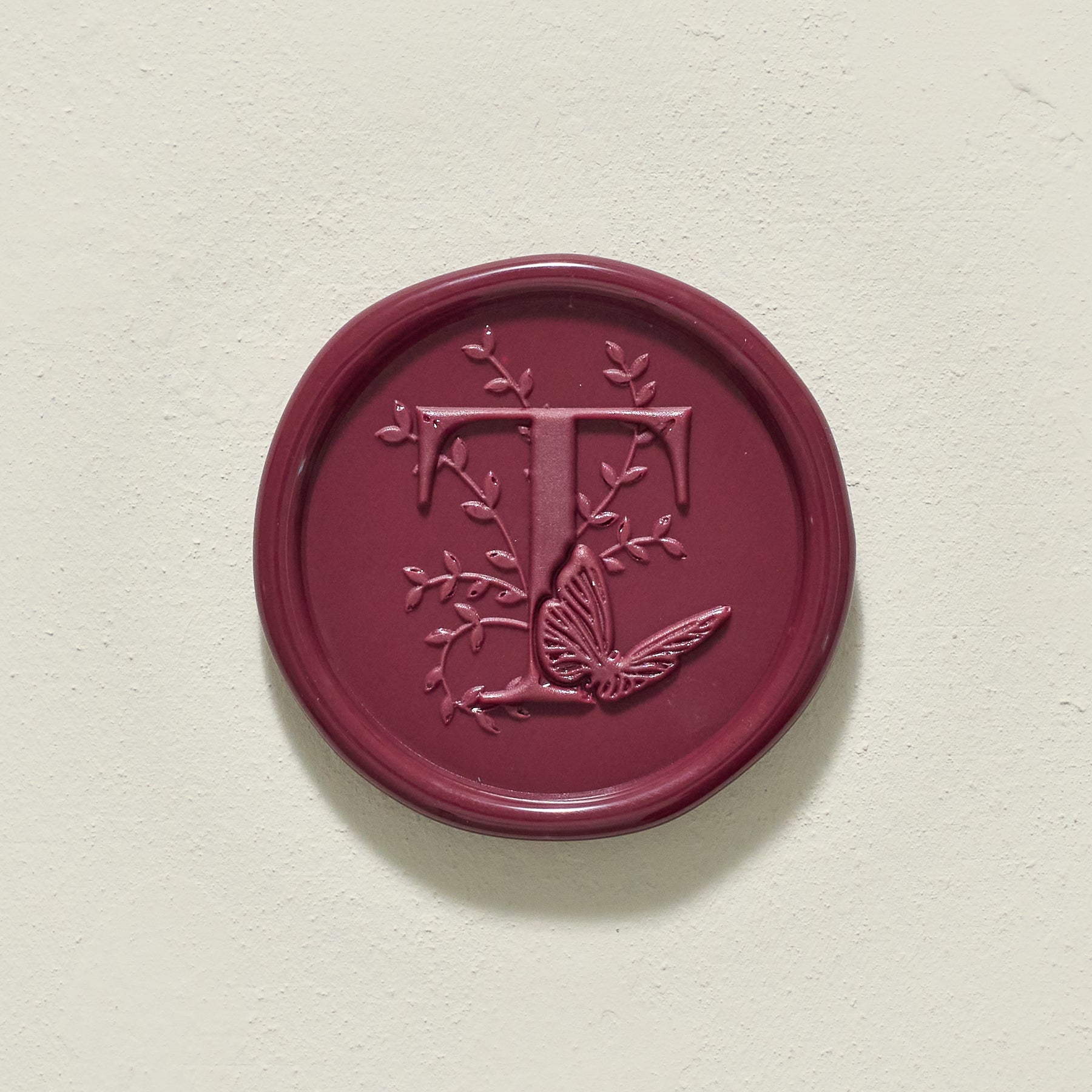 Meadow Single Initial Wax Seal