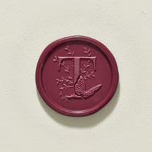 Meadow Single Initial Wax Seal