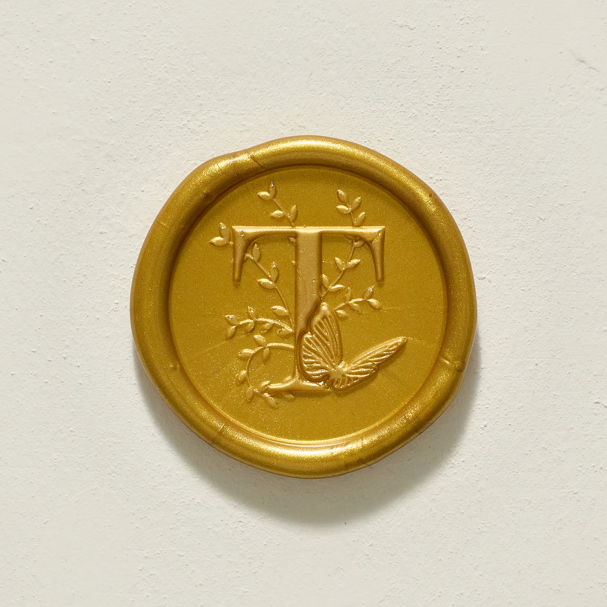 Meadow Single Initial Wax Seals