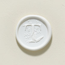 Meadow Single Initial Wax Seal