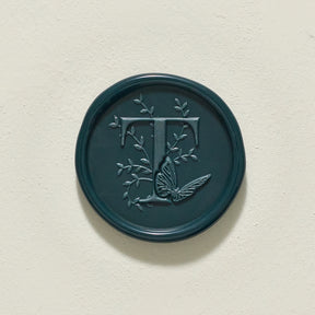 Meadow Single Initial Wax Seals