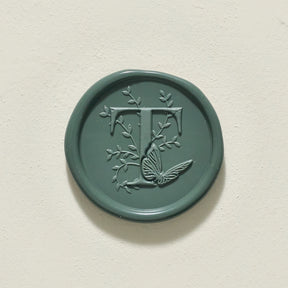 Meadow Single Initial Wax Seal