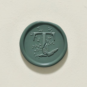 Meadow Single Initial Wax Seals