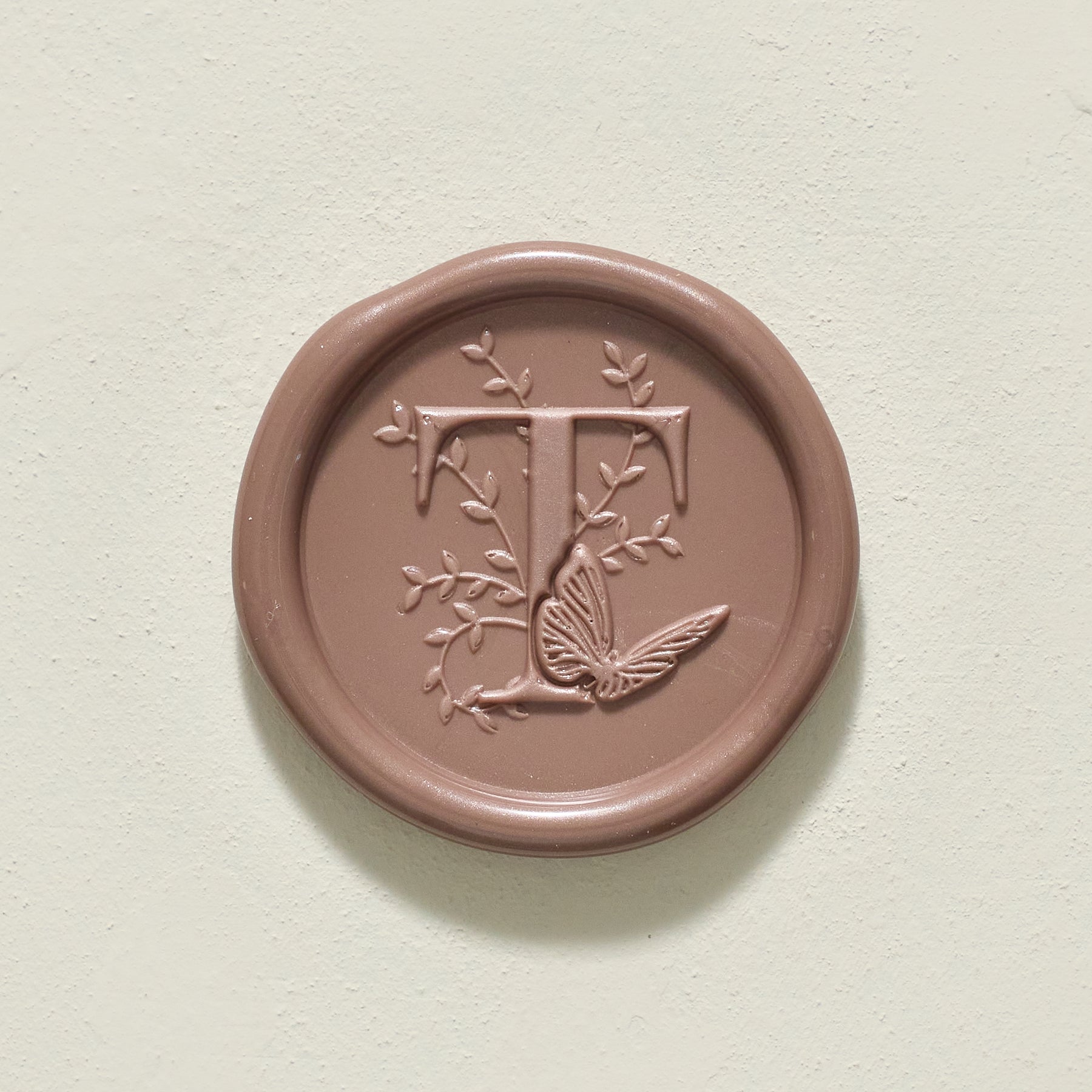 Meadow Single Initial Wax Seal
